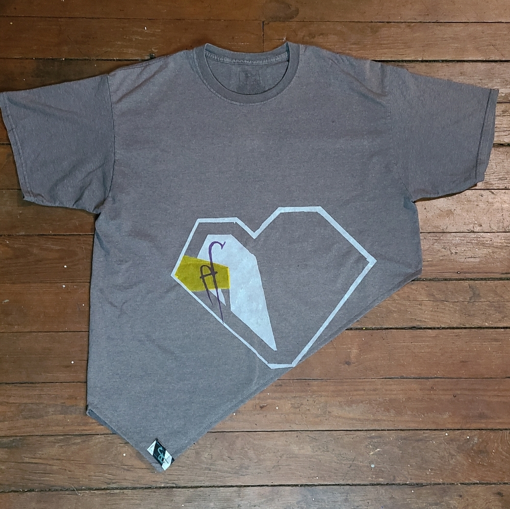 Ef Hard Heart Angled T shirt